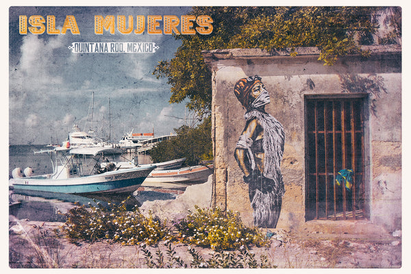 "When the world was big" Postcard/Print set