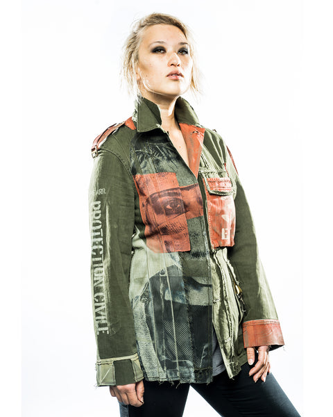 "Le Soldat Civil" Jacket - Eddie Colla x Rachel Riot Collab