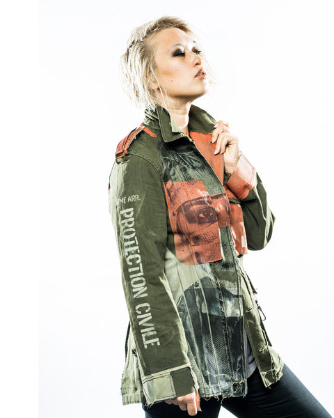 "Le Soldat Civil" Jacket - Eddie Colla x Rachel Riot Collab