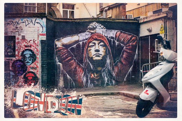 "When the world was big" Postcard/Print set