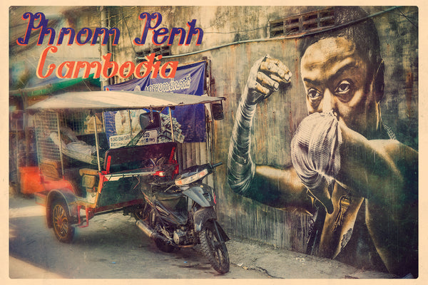 "When the world was big" Postcard/Print set