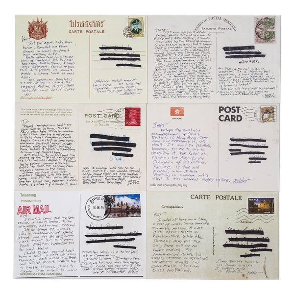 "When the world was big" Postcard/Print set