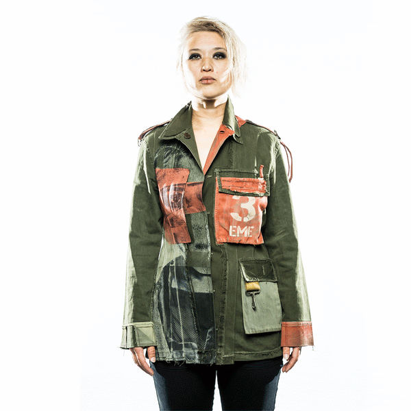 "Le Soldat Civil" Jacket - Eddie Colla x Rachel Riot Collab