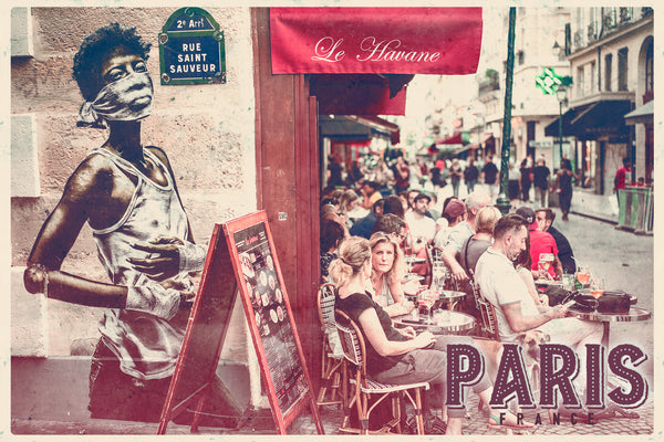 "When the world was big" Postcard/Print set