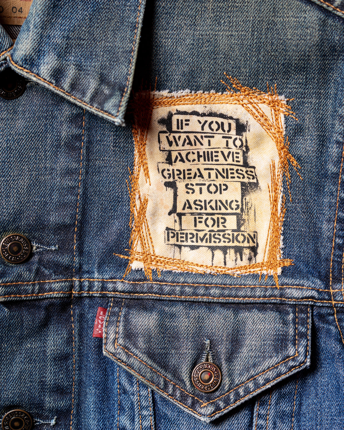 "Ambition" Jean Jacket