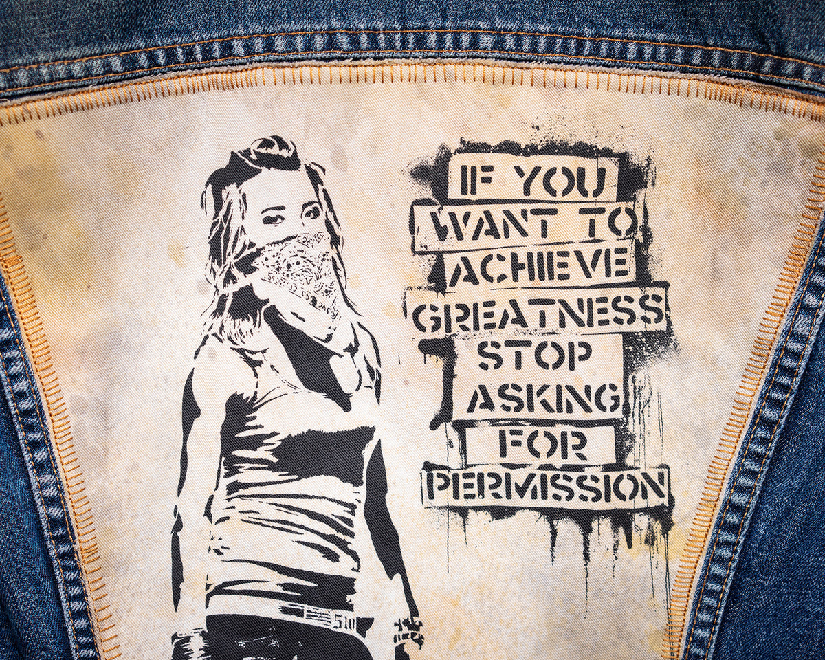 "Ambition" Jean Jacket