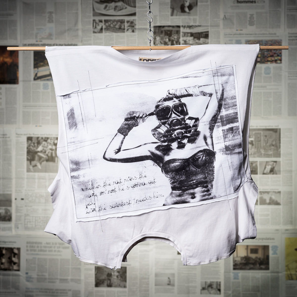 "Necessity" Upside Down Tshirt