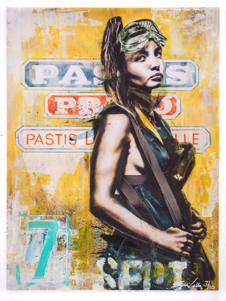 Prado - Hand Embellished Print #7