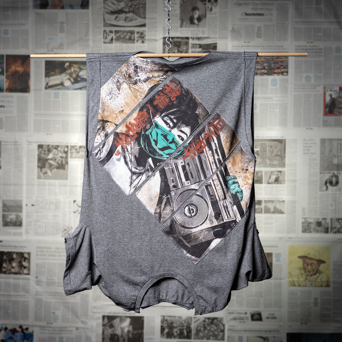"Radio Sheung Wan I" Upside Down Tshirt