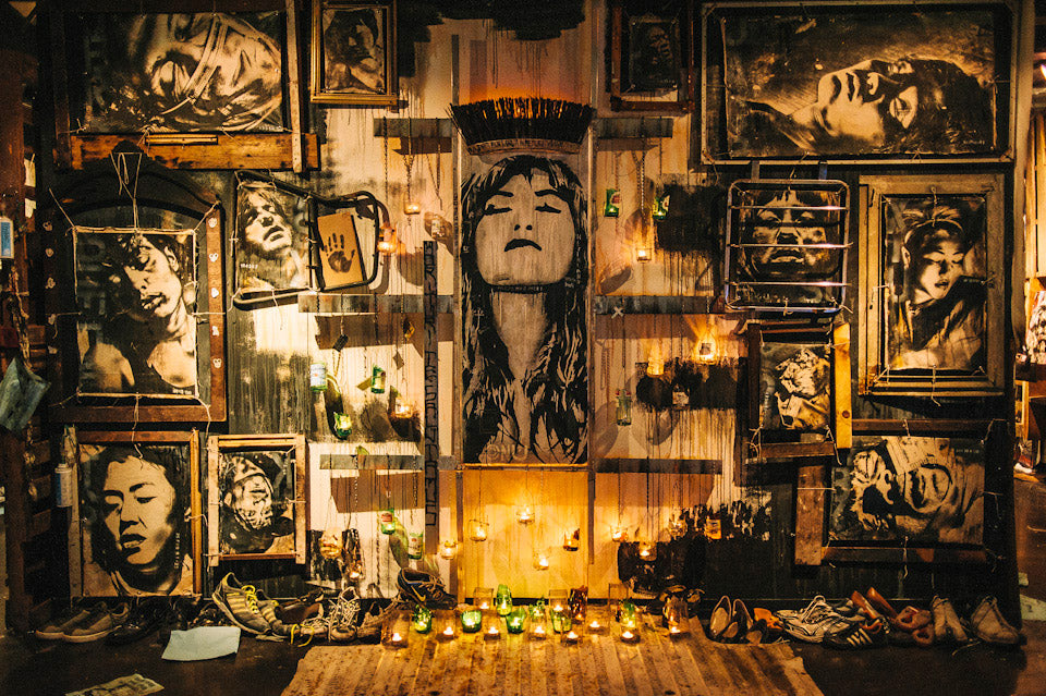 Epilogue installation, Los Angeles