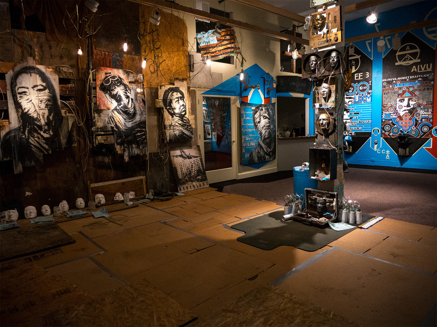 Memento Mori installation, San Rafael California