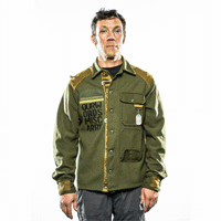 "Manteau de Rasoir" Wool Shirt - Eddie Colla x Rachel Riot Collab