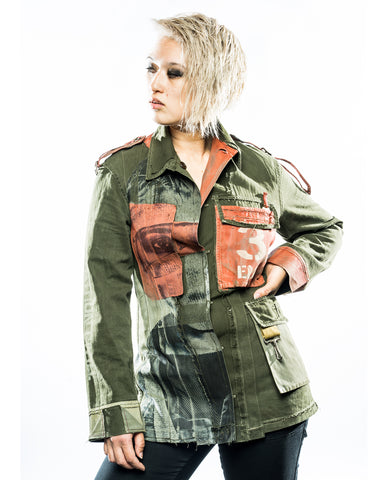 "Le Soldat Civil" Jacket - Eddie Colla x Rachel Riot Collab