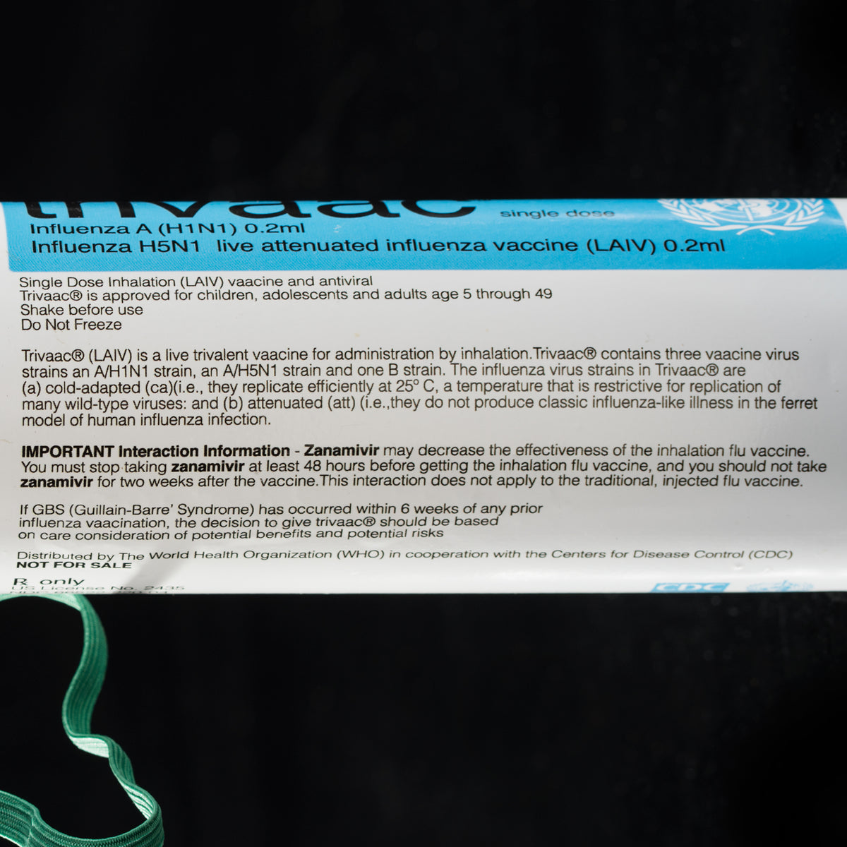 Trivaac Inhalation Vaccine - limited edition