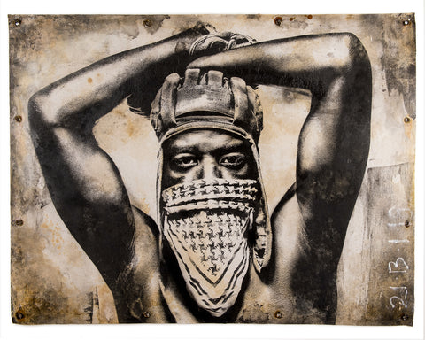 Salvage Portrait 21-13-1-19 36x48inches